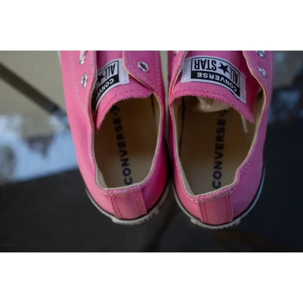 Converse Chuck Taylor All Star Ox 3J238 Pink Girl Shoe Canvas Low Top Youth sz 3